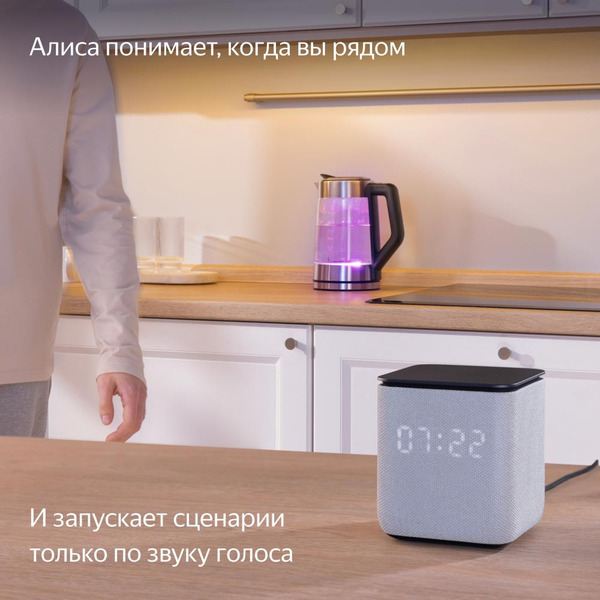 Умная колонка Яндекс Станция Миди (YNDX-00054PNK) малиновый