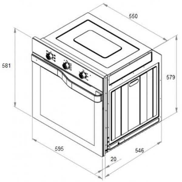 Духовой шкаф Schtoff Decor 900