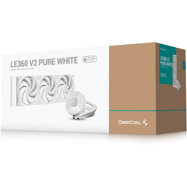 Система жидкостного охлаждения для процессора DeepCool LE360 V2 Pure White R-LE360PURE-WHLNMD-G-1