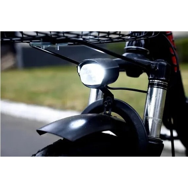 Электровелосипед AVM E-ALFA 20 Pro (черный)