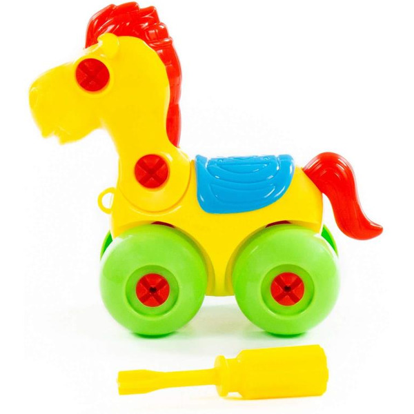 Конструктор Полесье 83548 Лошадка