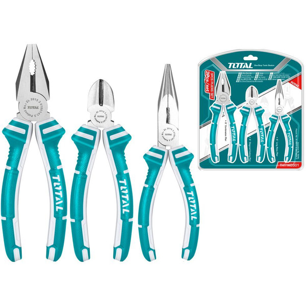 Набор шарнирно-губцевого инструмента Total THT1K0301