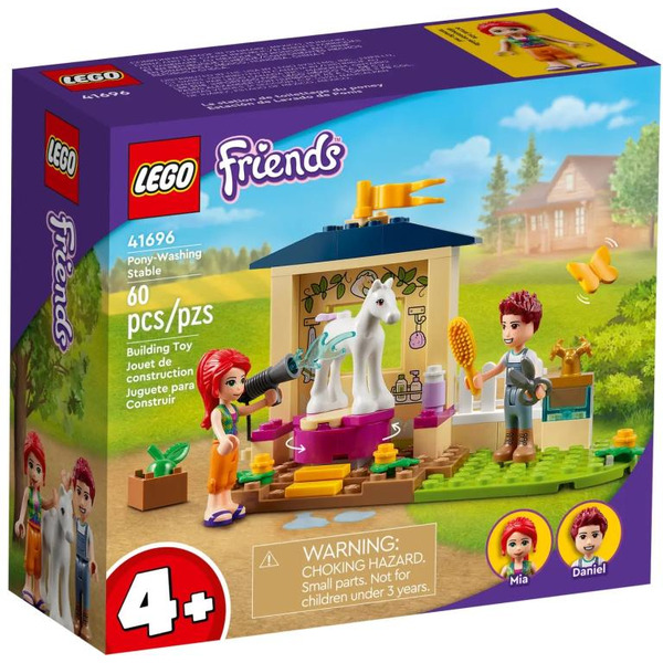 Конструктор LEGO Friends 41696 Конюшня для мытья пони