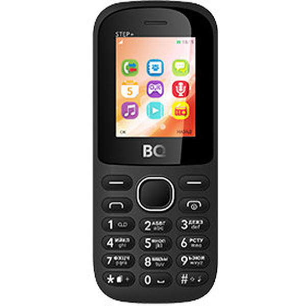 Телефон BQ-Mobile BQ-1807 Step+ (черный)