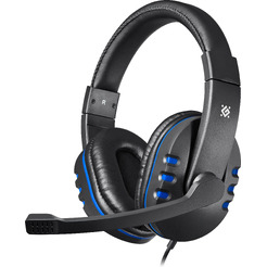 Наушники Defender Warhead G-160 (черный/синий)