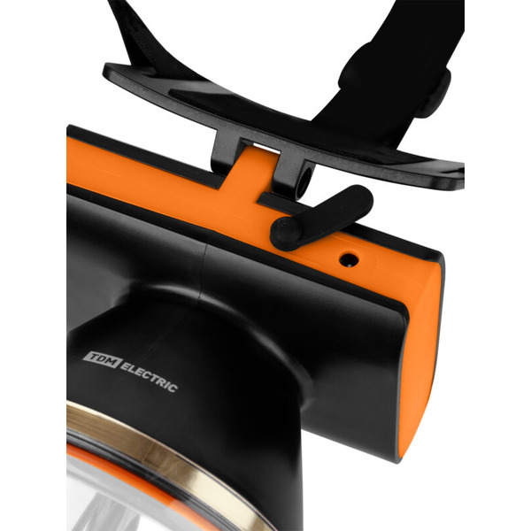 Фонарь TDM «Налобный 15»  аккум., 5 Вт LED, Li-Ion 3,7 В 2,4 А*ч, 300 лм, 230 В