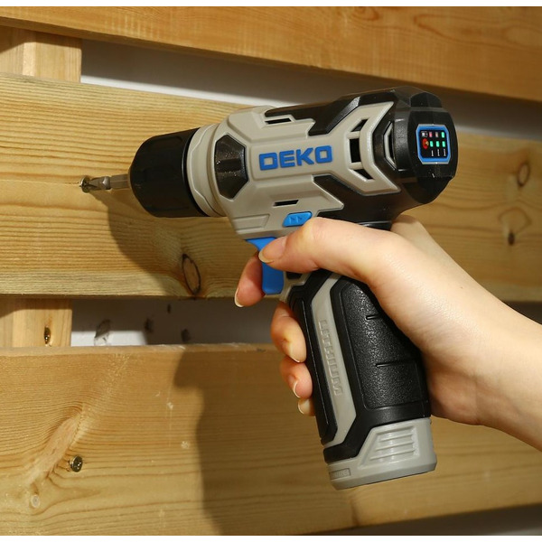 Дрель-шуруповерт Deko ZKCD80FU-Li Set3 (063-4128)