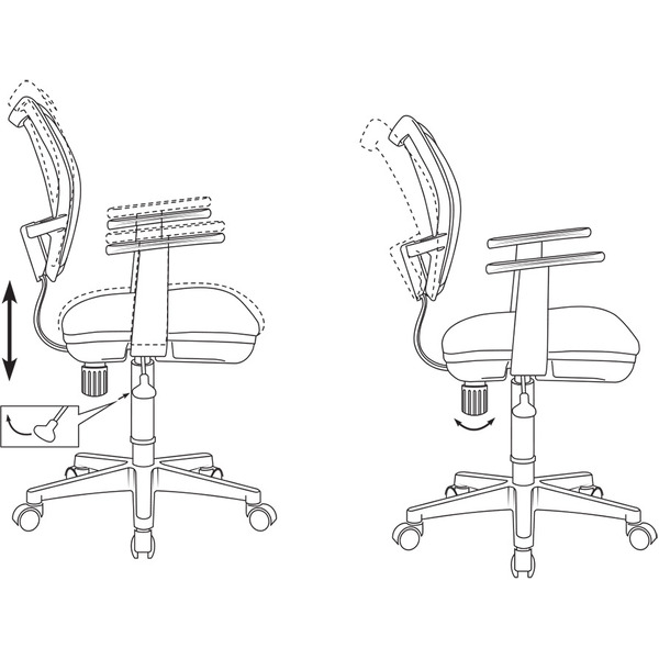 Кресло Бюрократ CH-797AXSN/26-28 (черный)