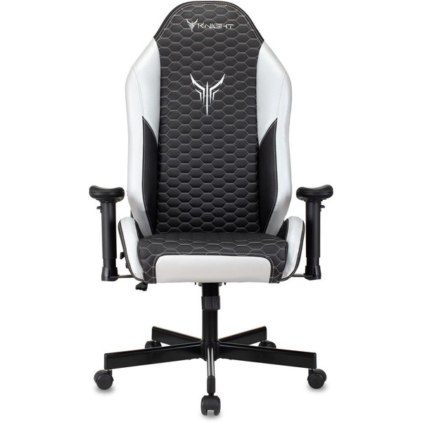 Кресло игровое Knight Neon (1717269) черный/серебряный