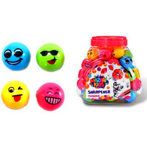 Точилка пластмассовая MAZARI Smile M-6674