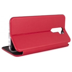 Чехол-книга CASE Magnetic flip для Xiaomi Redmi 9 (красный)