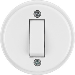 Выключатель перекрестный TDM Electric Ретро SQ1806-0505 (белый)
