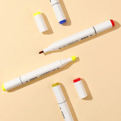 Набор маркеров для скетчинга Deli Color Emotion E70803-60