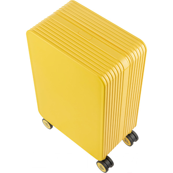 Чемодан DoubleW 005# (S, желтый)