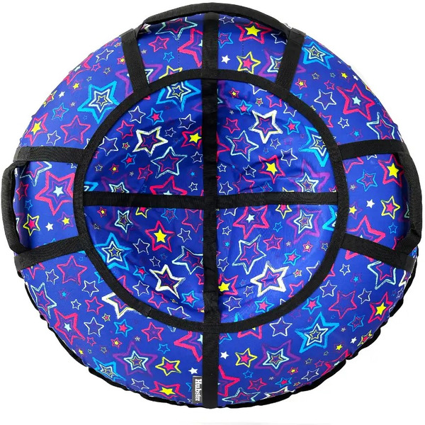 Тюбинг Hubster Люкс Pro S Звезды 110см / во6636-3 (синий)