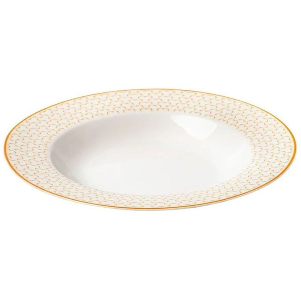 Тарелка глубокая HomeQueen Медовая 77093