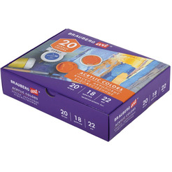 Краски акриловые художественные BRAUBERG ART DEBUT 192299