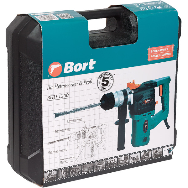 Перфоратор Bort BHD-1200 (93410143)