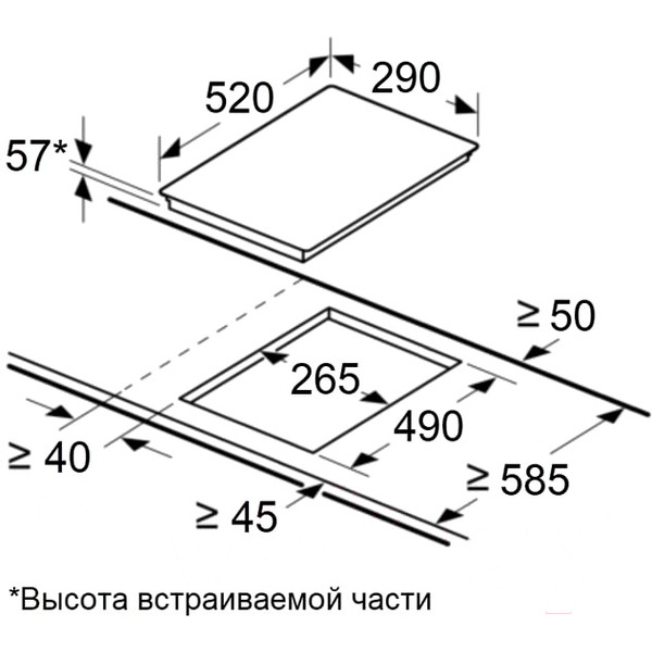 Варочная панель MAUNFELD CVI292BG