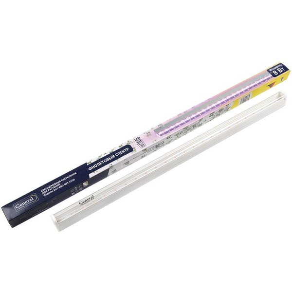 Светодиодный светильник для растений General Lighting Systems GLF1-600-8BT-FITO 475609