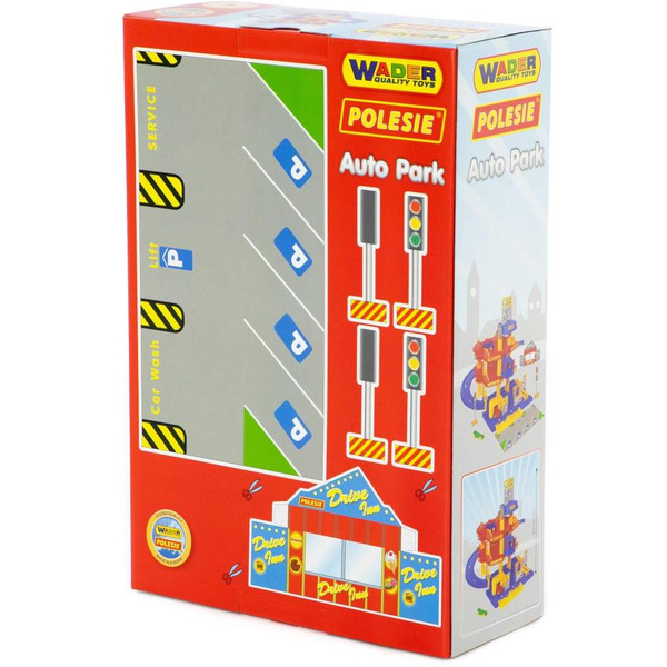 Игровой набор Полесье Паркинг 3-уровневый с автомобилями 37893