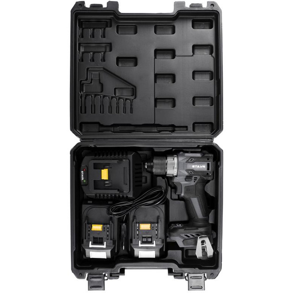 Дрель-шуруповерт STAVR SDD 18BL-2K