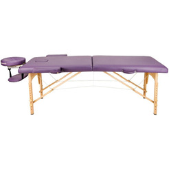 Массажный стол Atlas Sport Складной 2-с 60см 2D-60185/4 (фиолетовый)