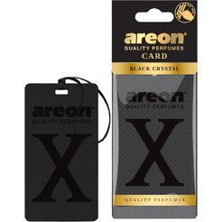 Ароматизатор автомобильный Areon X Card Black Crystal ARE-AXC01