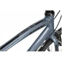 Велосипед Stark Terros 2023 28.2 V р.16 (HQ-0010098) серый/черный/оранжевый