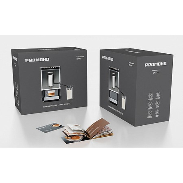 Кофемашина РЕДМОНД CM710 (черный)