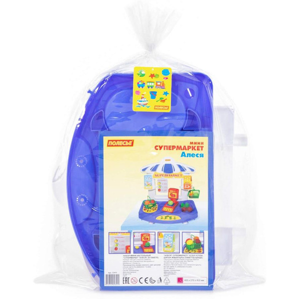 Магазин игрушечный Полесье Супермаркет Алеся 53411