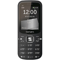 Мобильный телефон TeXet TM-219 (черный)