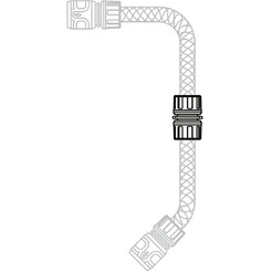 Муфта соеденительная для шлангов STARTUL ST6013-09-1/2 (1/2"(5/8")