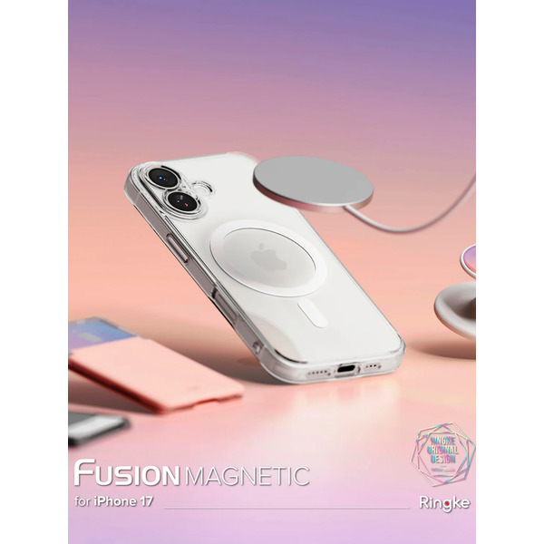 Чехол Ringke FUSION MAGNETIC для iPhone 17 CLEAR
