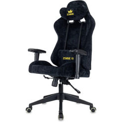 Кресло геймерское Бюрократ Zombie 51 (черный Light-20/пластик)