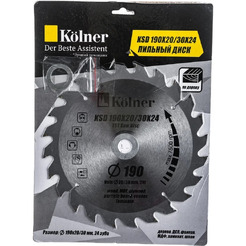 Пильный диск Kolner 190х20/30х24Т 8100300068