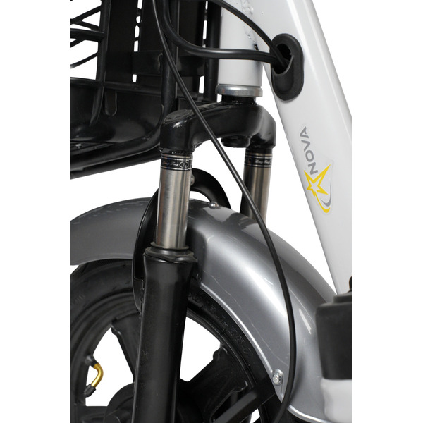 Электровелосипед NOVA EC-02 графит (с задним кофром)