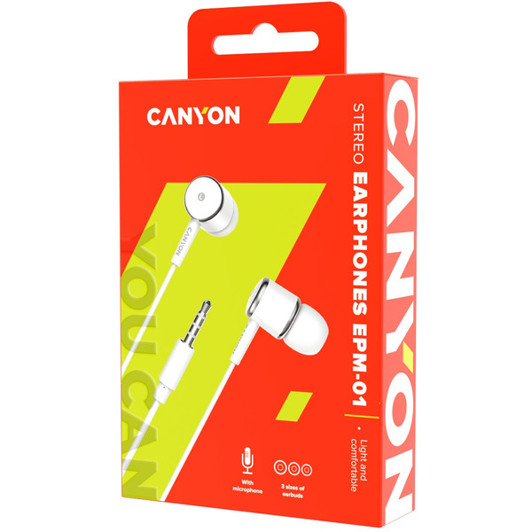 Наушники CANYON CNE-CEPM01W