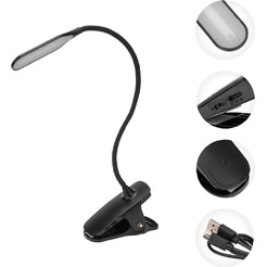 Светильник настольный REXANT 609-033 Click 4Вт, LED, 4000К черный