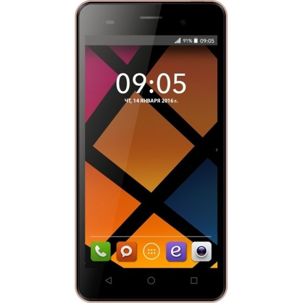 Смартфон BQS-5020 Strike, розовое золото