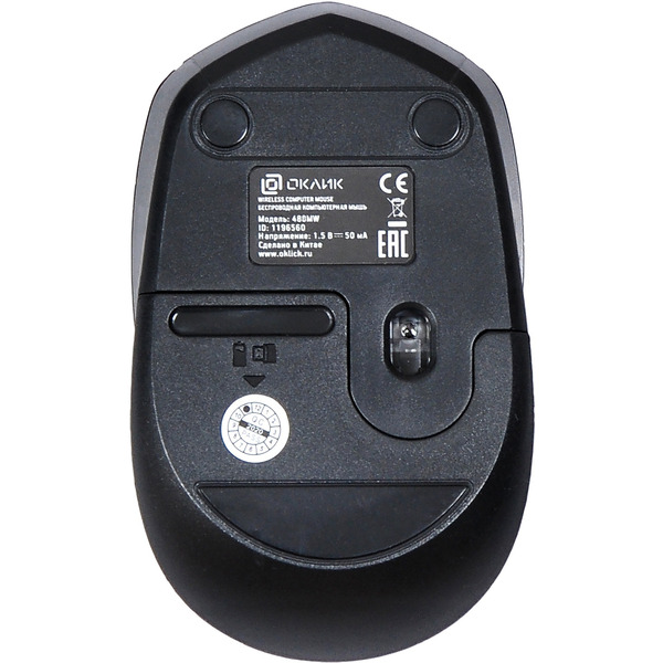 Мышь Oklick 488MW (черный)
