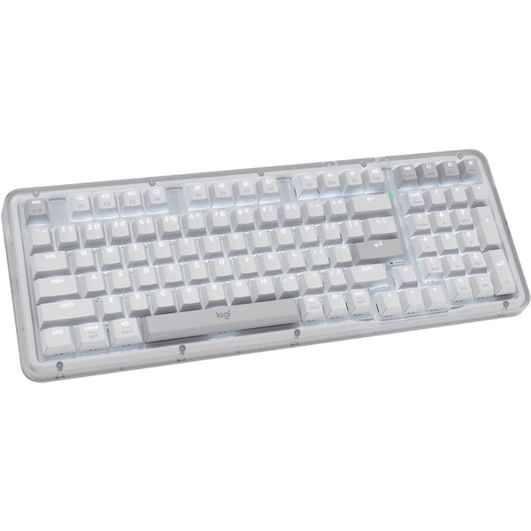 Клавиатура Logitech Alto Keys K98M 920-013041 (белый/серый, с гравировкой)