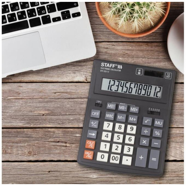 Калькулятор Staff Plus STF-333-12 (250415)