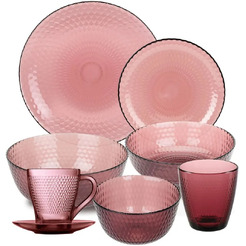 Столовый сервиз Luminarc Идиллия Лилак O0202 (19пр)