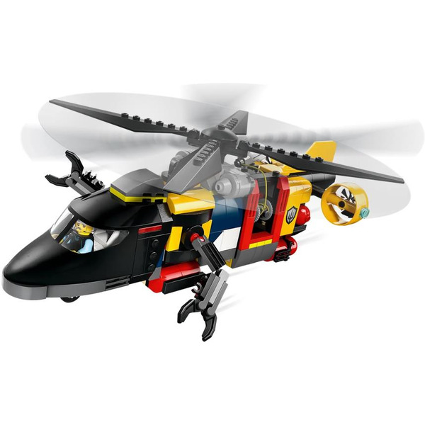 Конструктор LEGO City 60462 Вертолет, пожарная машина и подводная лодка