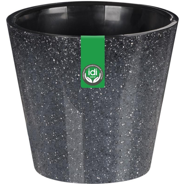 Горшок для цветов IDILAND Grenada 221609221/02 (светло-серый)