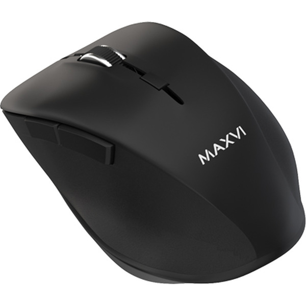 Мышь Maxvi MWS-02 (черный)