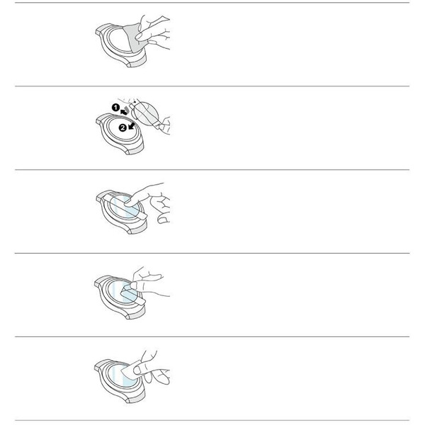 Защитное стекло RINGKE ID FC GLASS для APPLE WATCH ULTRA 1 / 2 (49 MM) CLEAR (4шт)