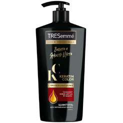 Шампунь для окрашенных волос ТРЕСЕММЕ Кератин + Цвет 650мл