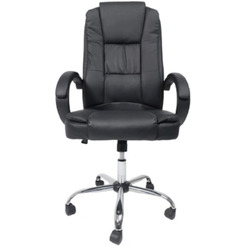 Офисное кресло Kingstyle ATL-5 Fortline Chrome (Черный)